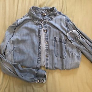 Soft Denim-Look Shirt